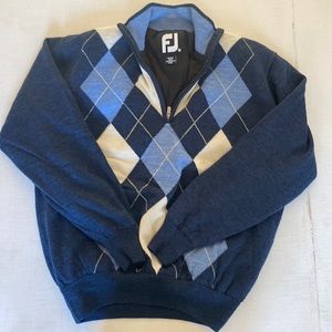 FootJoy argyle golf sweater